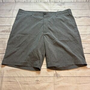PGA Tour Golf Shorts Casual Gray Polyester Stretch Men's Size 42